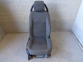 Discovery 3 Front Seats Pair Cloth Grey Manual Land Rover 2004 to 2009 K07045